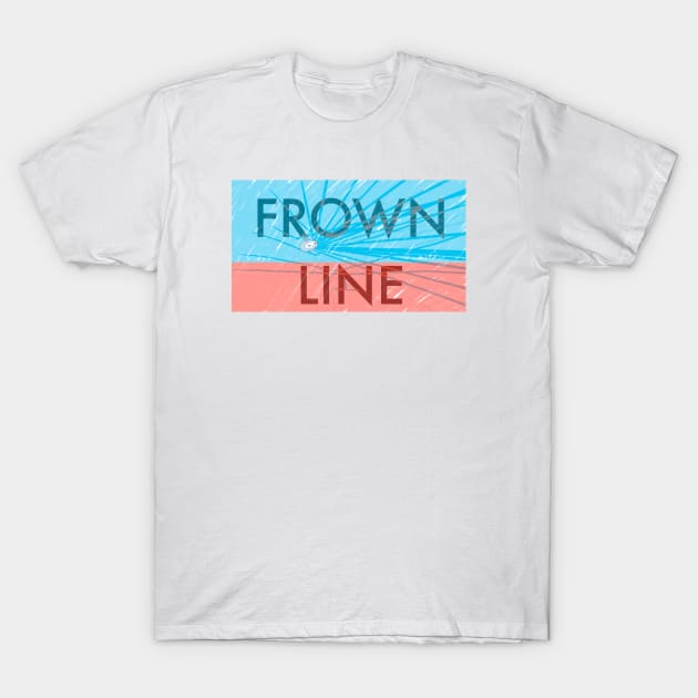 FROWN LINE T-Shirt by Noah Monroe